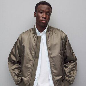 Reigning Champ Nylon Twill Crew Jacket Medium NWT